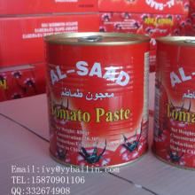 Factory supply high concentrated canned tomato paste