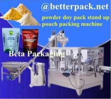 BT-300F stand up pouches packaging machine doy pack machine for whey protein powder