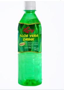 500ml fresh aloe vera drinks with pulp