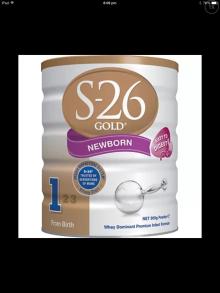S-26 SMA Gold Wyeth Infant Formula Milk Powder