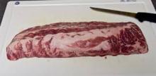 Grade AAA Frozen Pork Loin spare-ribs
