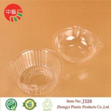 takeaway disposable blister plastic food container with lid