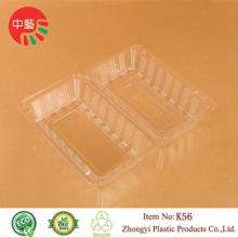 clear disposable plastic cake box