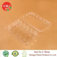 clear takeaway disposable plastic food container
