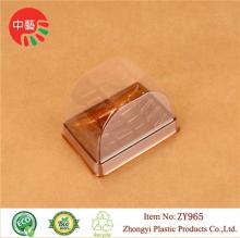 blister clear  plastic   cake  box with round lid