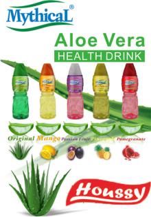 2016 Houssy FDA PET  Bottle   500ml  Natural Mythical Aloe Vera Drink
