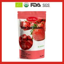 Healthy Freeze Dried Strawberry Chips Without Sugar at Bottom Price
