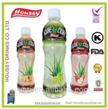 2016 Houssy FDA PET Bottle 360ml Flavored Aloe Vera Drink