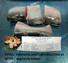  PANGASIUS  ( basa , tra fish, dory, swai, river fish)  STEAK , SKIN ON