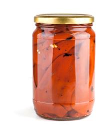 Gourmet ala Maison - Roasted peeled red peppers