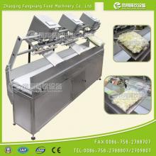 FSDZ-3 gas inflation vacuum lettuce packaging machine for food processing factory