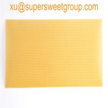 natural beeswax comb foundation/ beeswax sheet from pure beeswax