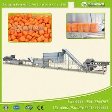 carrot sectioning washing drying production line