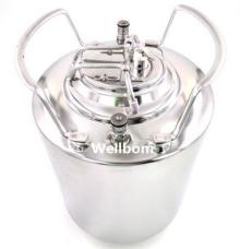 10L 2.5gallon New Stainless steel Ball Lock Cornelius Style  Beer   Keg  With Metal Handles