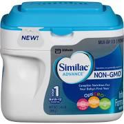 Similac Advance Infant Formula, with Iron, Milk-Based Powder, Birth-12 Mon