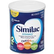 Similac Advance Infant Formula with Iron, Milk-Based Powder, Birth to 12 Months - 1.93