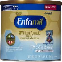Enfamil ProSobee Baby Formula - Powder - 22 oz - 4 pk