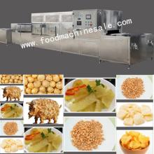 Microwave Pigskin Puffing Machine