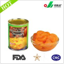 Manufacture of canned mandarin orange segment in ls