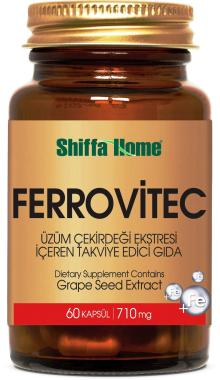 Black Grape Seed Extract Health Food Capsule FERROVITEC