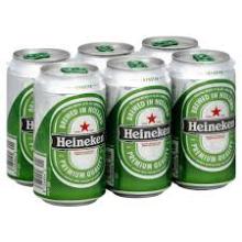 Beer in Green 25cl and 33cl bottles Dutch....heinekens