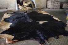 salted cow hide (wet and dry)