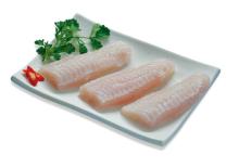 Frozen Pangasius fillet loin