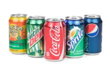 Coca cola, Fata, Pepsi, and Other Soft drinks available