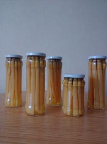 canned white asparagus