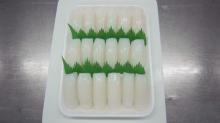 Frozen cuttlefish sushi