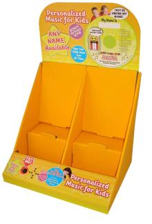 Customized Colorful  Display  Box,Corrugated  Display  Stand Box,High Quality Cardboard  Display   Rack 