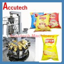 potato chips snacks packing machine