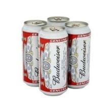 Canned Budweiser Beer