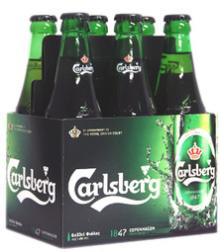 Carlsberg Beer bottled