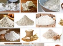 flour, wheat flour,teff flour, rice flour, corn flour, corn starch, cassava flour, cassava starc