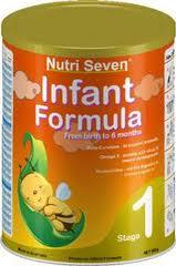 Nutri Seven Infant Formula Stage 1,2 ,3 Baby Milk Powder