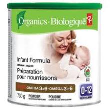 Organic biologique infant formula/ Baby Milk Powder