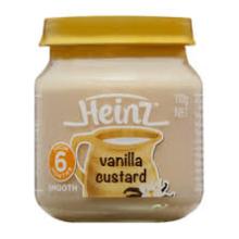 Heinz Baby Food Wholesale -Heinz Vanilla Custard 110g