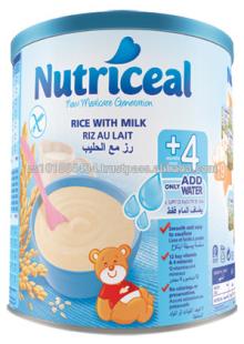 Baby food Nutriceal to mix with water or milk