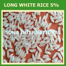 LONG WHITE RICE 5% BROKEN - GOOD QUALITY - CHEAPEST PRICE