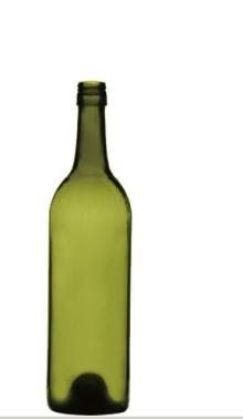 750ML Bordeaux bottle wine bottle