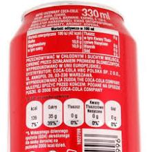 330ML COCACOLA CARBONATED DRINKS