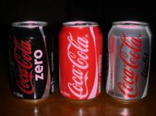 Coca Cola and Red Bull Energy Drink