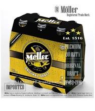 MOLLER Lager Beer Bottled 5.0% 24x33cl