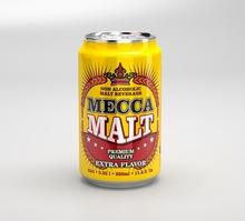 MECCA MALT Premium Dark Malt Beverage Non-alcoholic canned 24x33cl