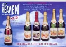 PURE HEAVEN SPARKLING DRINK NON ALCOHOLIC
