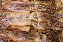 Dried Cuttle fish