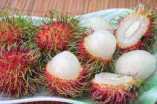 Frozen rambutan whole