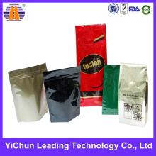 Customized Printed Stand-up Aluminum Foil Coffee Bag with Inflatable Valve