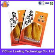 Heat Seal Windowed Hanger Customized Plastic Food Packaging Bag
